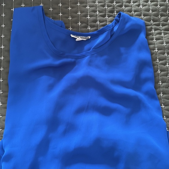Pleione Royal Blue Women's Blouse, Size Small Items - Picture 4 of 5
